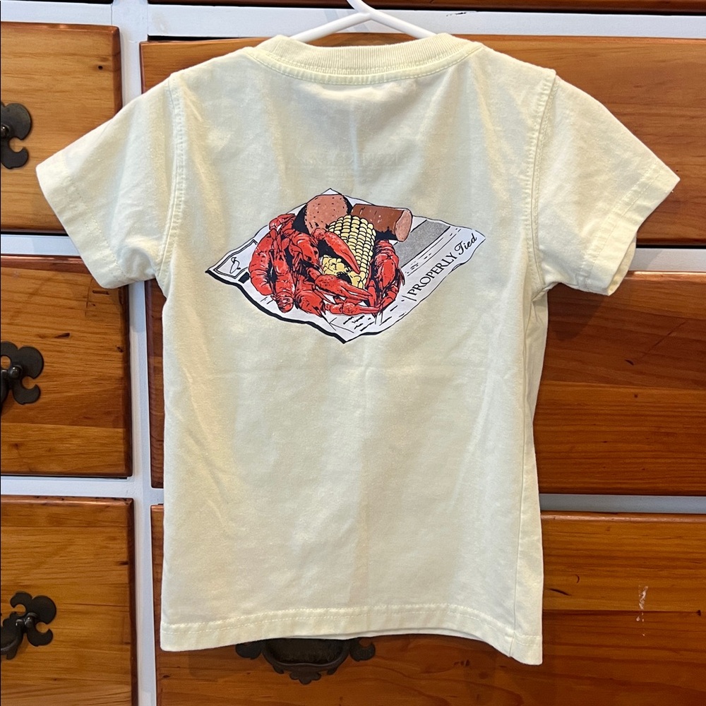 Properly Ties crawfish tee